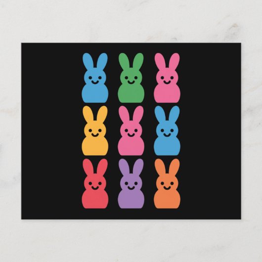 Paasdag Bunny Eggs Plaid Leopard Flyer (Voorkant)