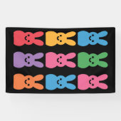 Paasdag Bunny Eggs Plaid Leopard Spandoek (Horizontaal)