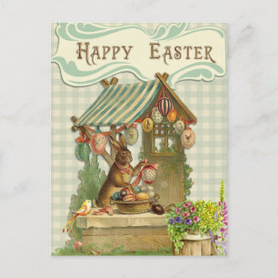 Paasdag Bunny Holiday Kaart
