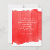 Paasdag Chic en Moder Kaart (Achterkant)