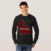 Paasdag Costume Red Pset Bunny Graphic Mamaw M T-shirt (Voorkant volledig)