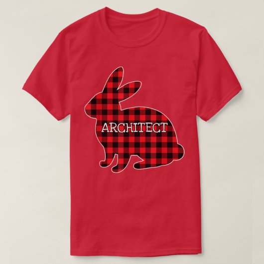 Paasdag Costume Red Pset Graphic Archite T-shirt (Design voorkant)