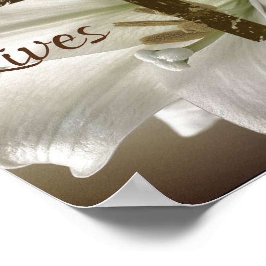 Paasdag dat hij leeft poster (Hoek)