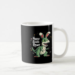 Paasdag Dinosaur Funny Happy Eastrawr T Rex Eas Koffiemok
