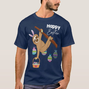 Paasdag Eierjacht paasgrot Bunny Ear T-shirt