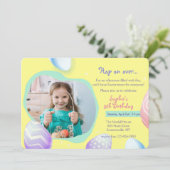 Paasdag Fotouitnodiging Kaart (Staand voorkant)