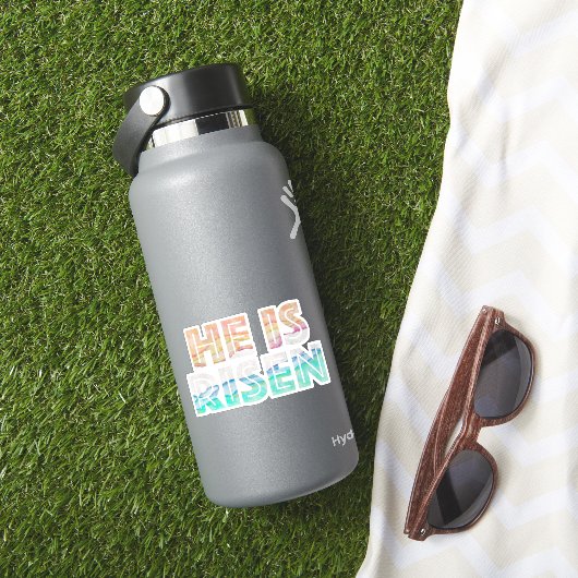 Paasdag - Hij is gerezen Sticker (HydroFlask Insitu)