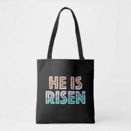 Paasdag - Hij is gerezen Tote Bag