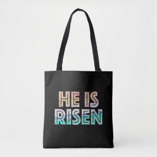 Paasdag - Hij is gerezen Tote Bag