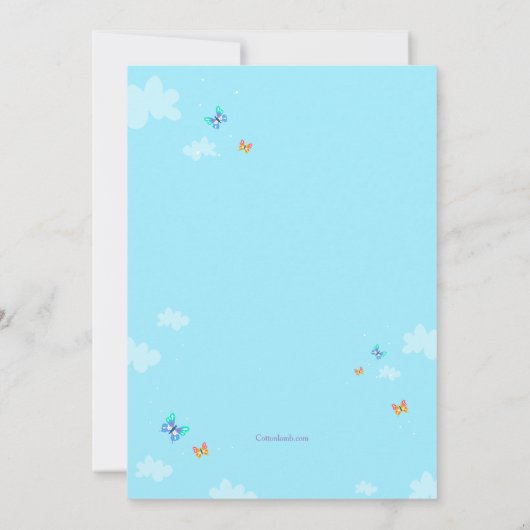 Paasdag Kaart (Achterkant)