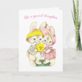 Paasdag Kaart-naar-een speciale Kaart voor feestda (Voorkant)