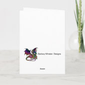 Paasdag Konijn Kaart (Achterkant)