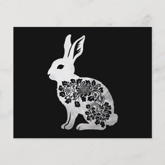 Paasdag Konijn Konijn Flyer (Voorkant)