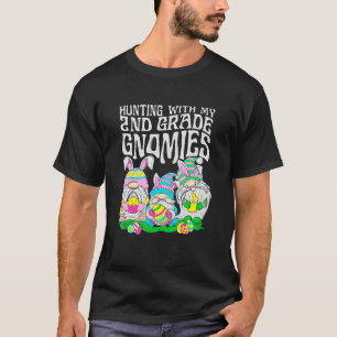 Paasdag konijntje gnoom jagen met mijn 2e klas g t-shirt