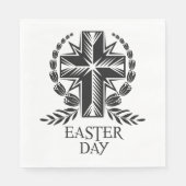 Paasdag kruis servet (Voorkant)
