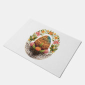 Paasdag Paaseiermand Mandala Art Ei Hunt Deurmat (Schuin)