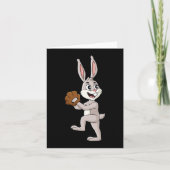 Paasdag Rabbit Pitcher Boys Meisjes Kinder Kaart (Voorkant)
