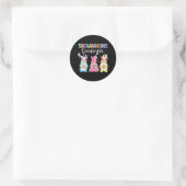 Paasdag Shenanigans coördinator Gnome Konijn Ronde Sticker (Tas)
