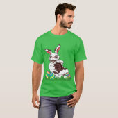 Paasdag Shirten Funny Easter Bunny T-shirts & Hood (Voorkant volledig)