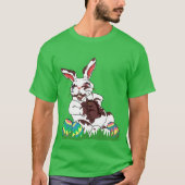 Paasdag Shirten Funny Easter Bunny T-shirts & Hood (Voorkant)
