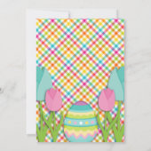 Paasdag van de paaspartij Eten Hunt Extravaganza P Kaart (Achterkant)