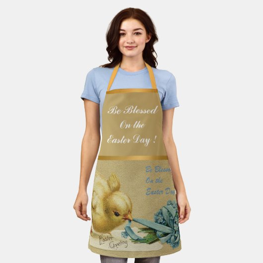  Paasdag voor kippen Schort (Gedragen)