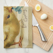 Paasdag voor kippen Theedoek (Quarter Fold)