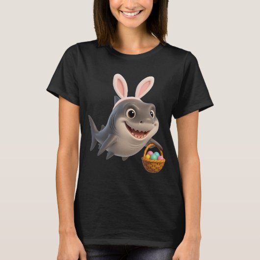 Paasdag Zeskieuwhaai T-shirt (Voorkant)