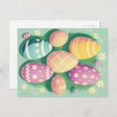 Paasdageieren Briefkaart (Voorkant / Achterkant)