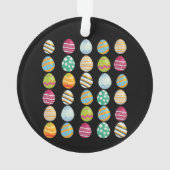 Paasdageieren, grappige paasdag ornament (achterkant)