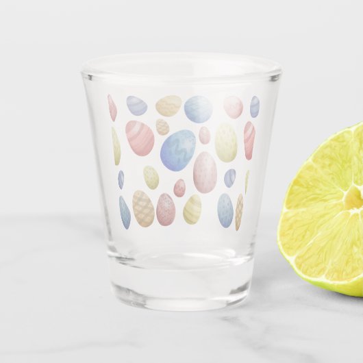 Paasdageieren Shot Glas (Achterkant)