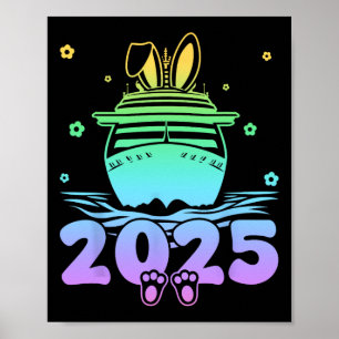 Paasdagen Konijn Zeilen Reizen Schip Reis Bea Poster