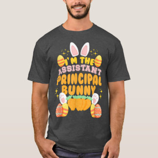 Paasdagkonijn Ik ben de assistent-hoofdbunn T-shirt