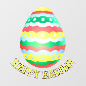 Paasdecalen - Aangepaste paasvensterklessen Raamsticker (Vel)