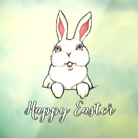 Paasdecalen - Aangepaste paasvensterklessen Raamsticker (Vel 3)