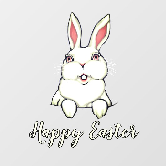 Paasdecalen - Aangepaste paasvensterklessen Raamsticker (Vel)