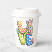 Paasdecoratie Papieren Bekers (Achterkant)