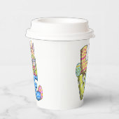 Paasdecoratie Papieren Bekers (Rechts)