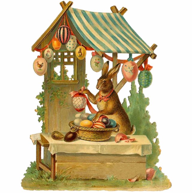 Paasdecoraties Fotobeeldje Ornament (Voorkant)