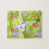 Paasdecoratieve puzzle legpuzzel (Horizontaal)