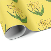 Paasdichters Sunny Yellow Cadeaupapier (Rol Hoek)