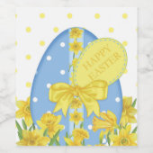 Paasdichters Wijnlabel Wijn Etiket (Enkel label)