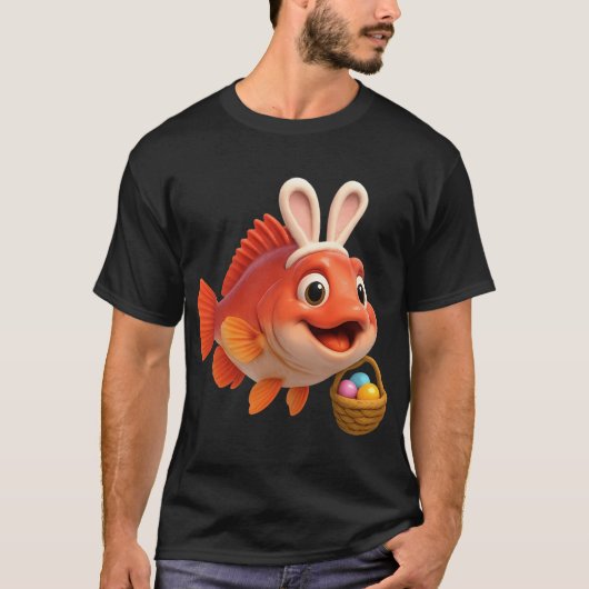 Paasdiepzee baars t-shirt (Voorkant)