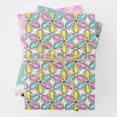 paasdieren en -dieren inpakpapier vel (In situ)