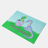 Paasdinos Deurmat (Schuin)