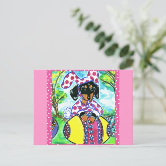 Paasdoek Feestdagenkaart (Staand voorkant)