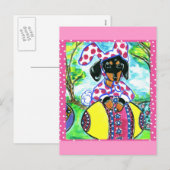 Paasdoek Feestdagenkaart (Voorkant / Achterkant)