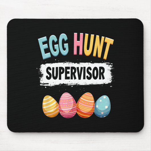 Paase Egg Hunt Supervisor 1 Muismat (Voorkant)