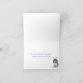 Paasebeagle-puppy Feestdagen Kaart (Binnen)