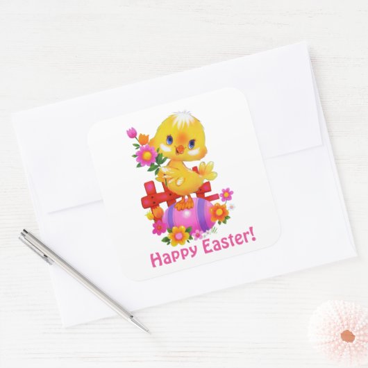Paaseend Vakantie leuke sticker (Envelop)